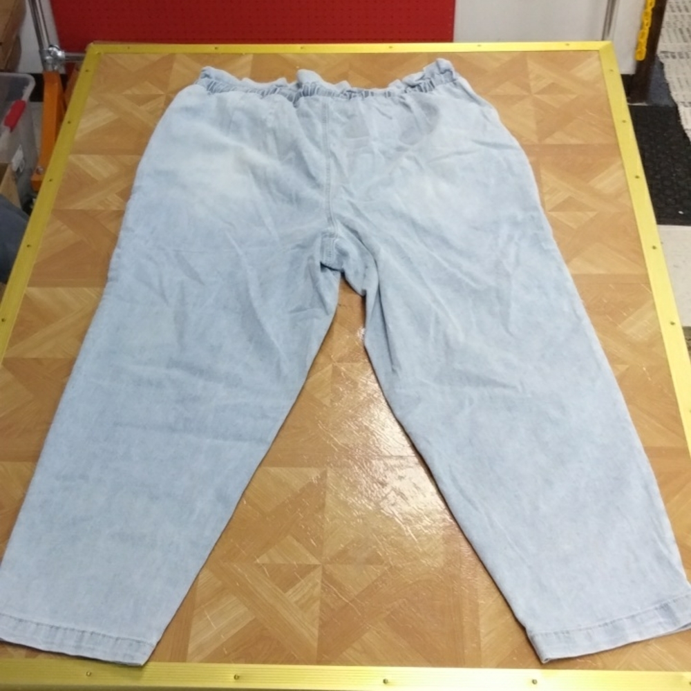 Eloquii Elements Ruffle Waist Jeans - Picture 6 of 8